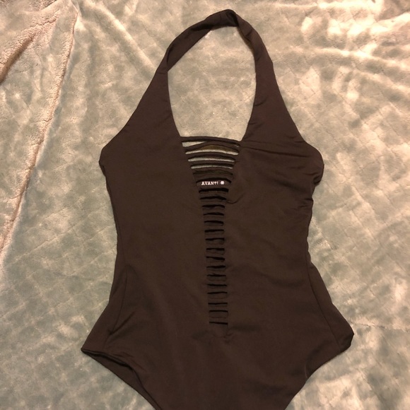 Other - Black halter one piece